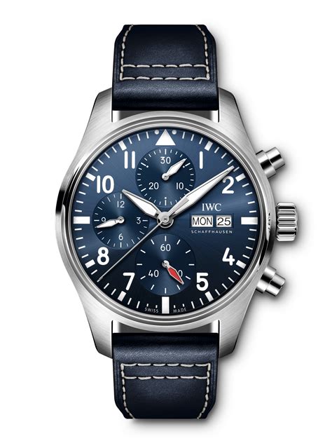 black iwc watch hands europe|iwc chronograph.